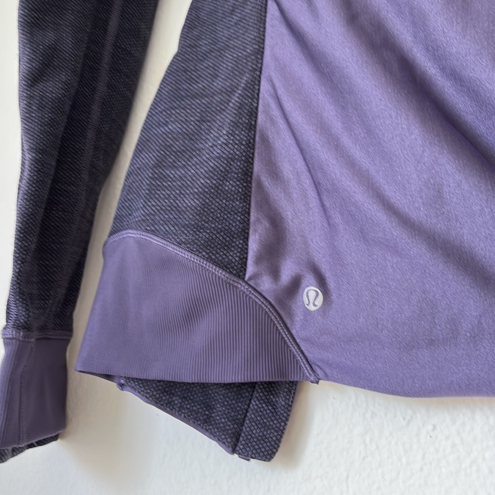 Lululemon Purple Jacket, Size 4 - Picture 4 of 5